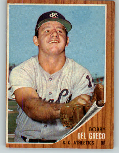 1962 Topps Baseball #548 Bobby Del Greco A's VG-EX 264276