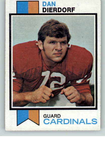 1973 Topps Football #322 Dan Dierdorf Cardinals EX-MT 264465