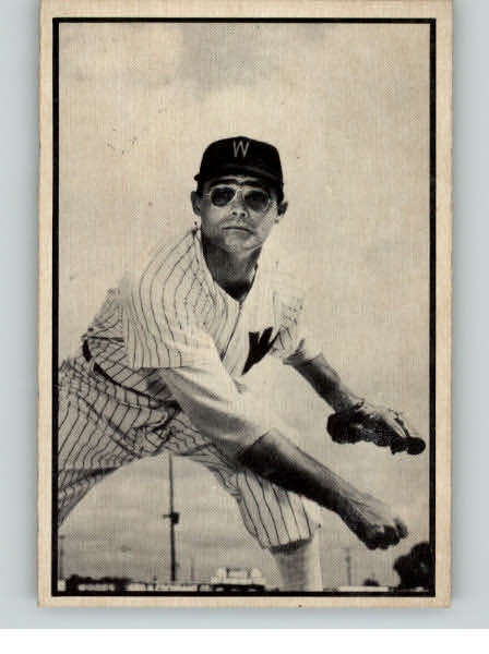 1953 Bowman Black & White Baseball #009 Walt Masterson Senators EX-MT 267469