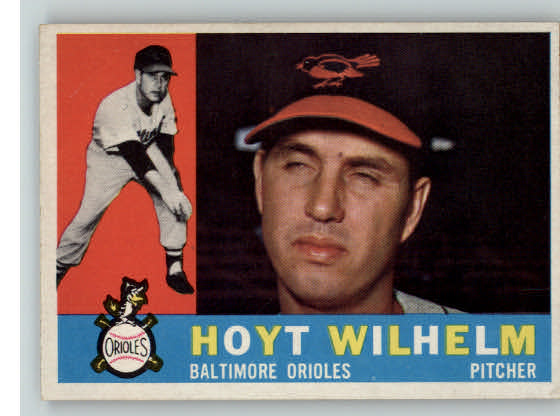 1960 Topps Baseball #395 Hoyt Wilhelm Orioles EX-MT 269789