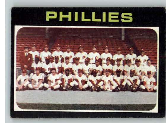 1971 Topps Baseball #268 Philadelphia Phillies Team VG-EX 270268
