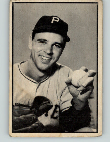 1953 Bowman Black & White Baseball #019 Paul Lapalme Pirates VG 276530