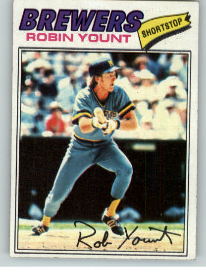 1977 Topps Baseball #635 Robin Yount Brewers NR-MT 284276