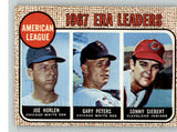 1968 Topps Baseball #008 A.L. ERA Leaders VG-EX 288530