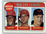 1969 Topps Baseball #007 A.L. ERA Leaders EX-MT 288554