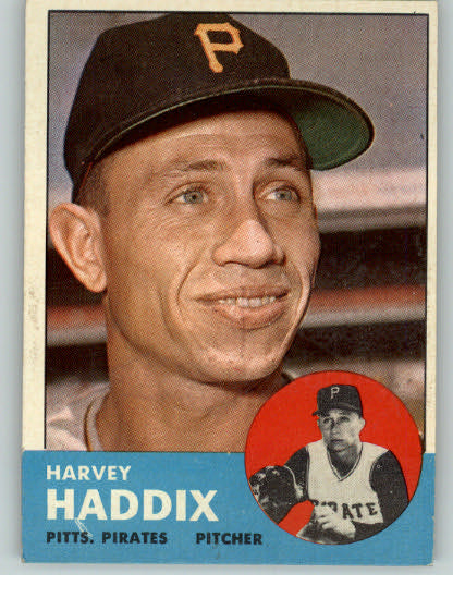 1963 Topps Baseball #239 Harvey Haddix Pirates NR-MT 289636