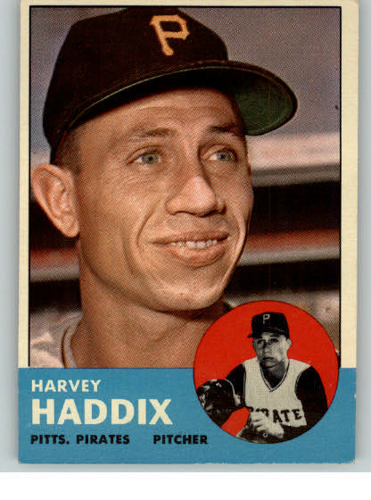 1963 Topps Baseball #239 Harvey Haddix Pirates NR-MT 289638