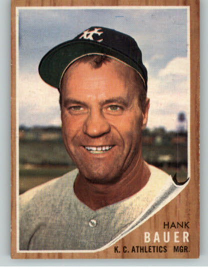 1962 Topps Baseball #463 Hank Bauer A's NR-MT 289656