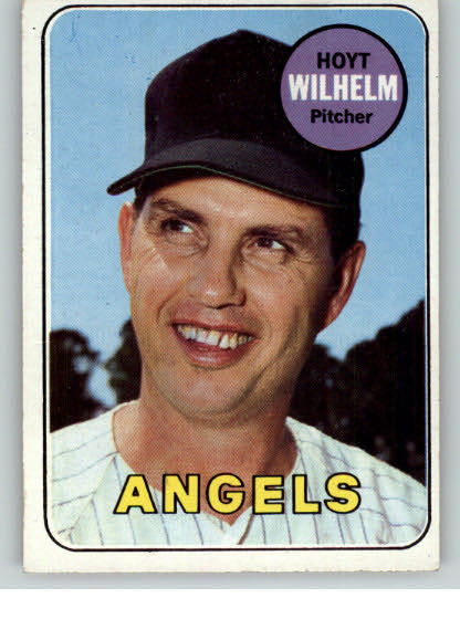 1969 Topps Baseball #565 Hoyt Wilhelm Angels EX-MT 289729