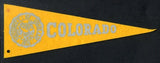 1960 Leaf Go-Go Felt Pennant University Of Colorado EX-MT 295809