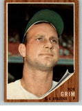 1962 Topps Baseball #564 Bob Grim A's EX-MT 297032