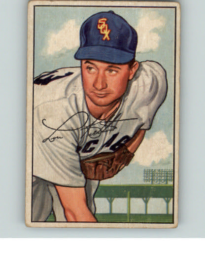 1952 Bowman Baseball #221 Lou Kretlow White Sox VG-EX 298524