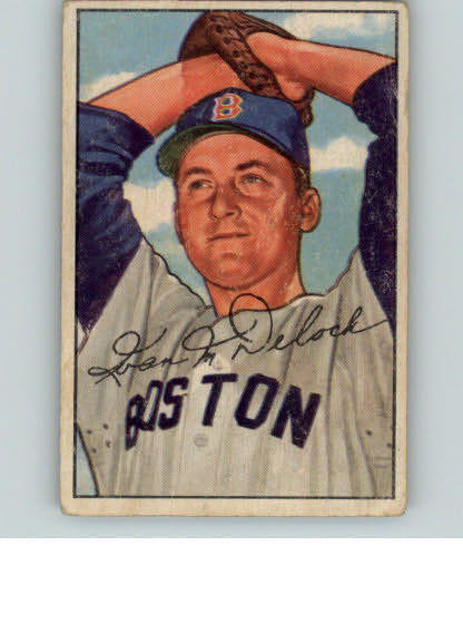 1952 Bowman Baseball #250 Ike Delock Red Sox VG-EX 298533