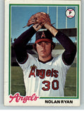 1978 Topps Baseball #400 Nolan Ryan Angels EX-MT 301810