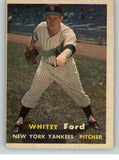 1957 Topps Baseball #025 Whitey Ford Yankees VG-EX 301942