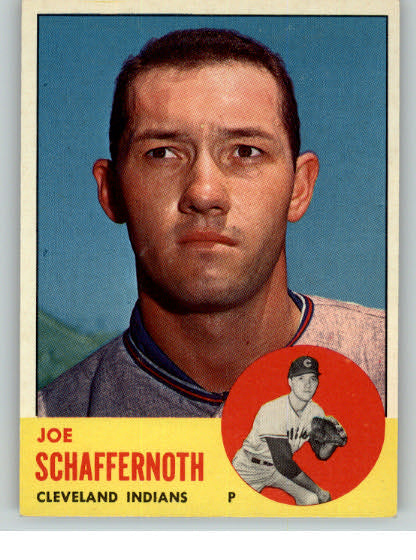 1963 Topps Baseball #463 Joe Schaffernoth Indians NR-MT 303663