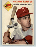 1954 Topps Baseball #024 Granny Hamner Phillies EX-MT 303883