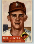 1953 Topps Baseball #166 Billy Hunter Browns VG-EX 305059