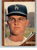 1962 Topps Baseball #340 Don Drysdale Dodgers VG-EX 305446