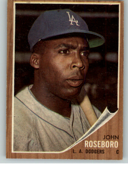 1962 Topps Baseball #032 John Roseboro Dodgers EX-MT 306203