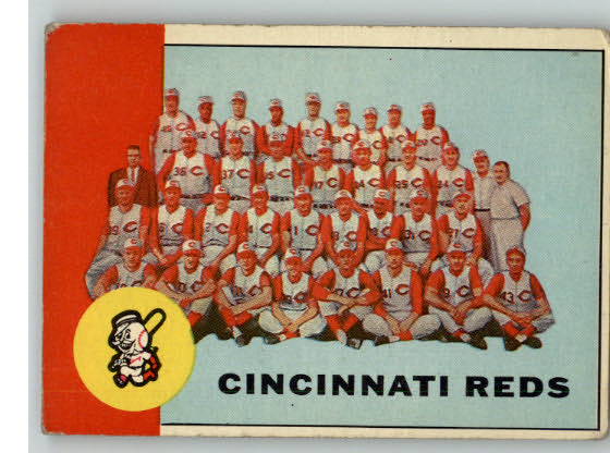1963 Topps Baseball #063 Cincinnati Reds Team VG-EX 306290