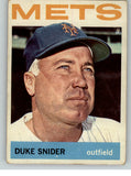 1964 Topps Baseball #155 Duke Snider Mets VG 307801