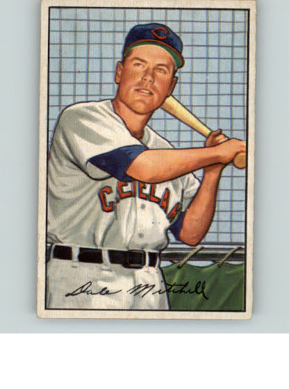 1952 Bowman Baseball #239 Dale Mitchell Indians EX 310104