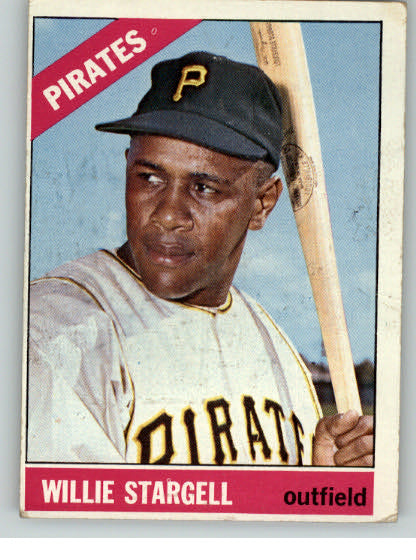 1966 Topps Baseball #255 Willie Stargell Pirates VG-EX 311563