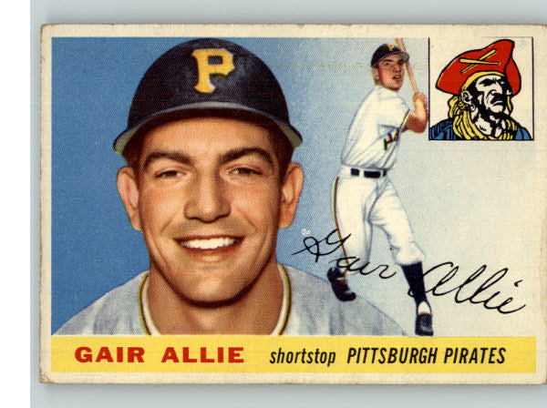 1955 Topps Baseball #059 Gair Allie Pirates EX 313201