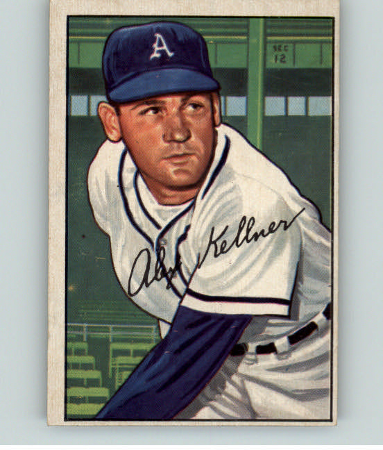 1952 Bowman Baseball #226 Alex Kellner A's EX-MT 315023