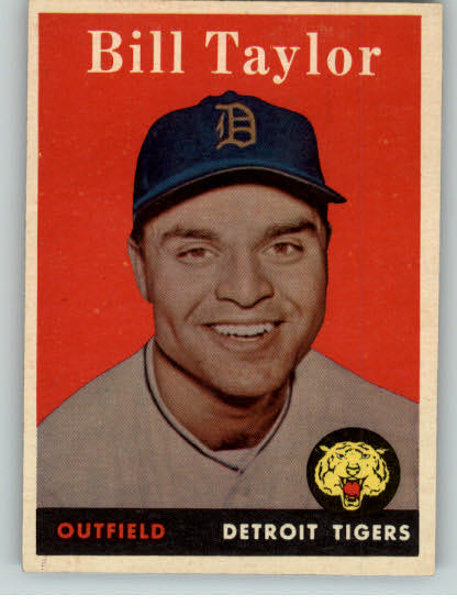 1958 Topps Baseball #389 Bill Taylor Tigers EX-MT 324750