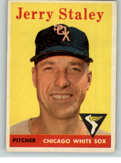 1958 Topps Baseball #412 Jerry Staley White Sox EX-MT 324760