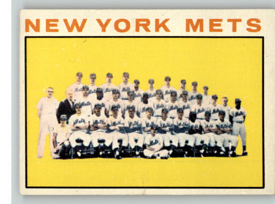 1964 Topps Baseball #027 New York Mets Team EX-MT 325012