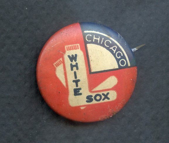 1950 American Nut & Chocolate Pins Chicago White Sox EX/EX-MT 327777