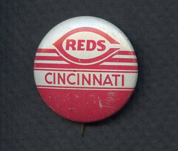 1950 American Nut & Chocolate Pins Cincinnati Reds EX/EX-MT 327778