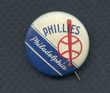 1950 American Nut & Chocolate Pins Philadelphia Phillies EX/EX-MT 327783