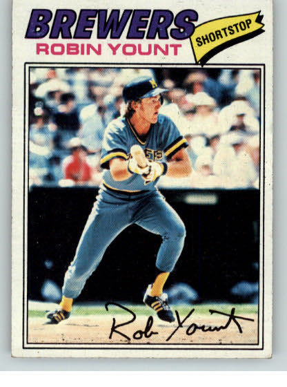 1977 Topps Baseball #635 Robin Yount Brewers NR-MT 329044