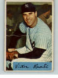 1954 Bowman Baseball #033 Vic Raschi Yankees Good Trade 332077