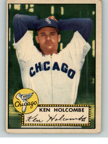 1952 Topps Baseball #095 Ken Holcombe White Sox VG-EX 332521