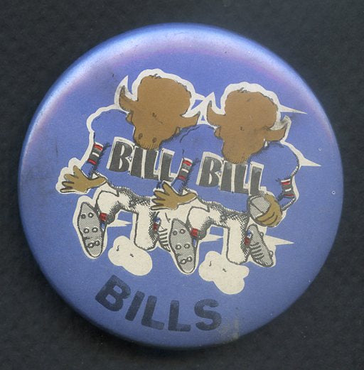 1972 Lisle NFL Character Buttons Buffalo Bills EX-MT 333078