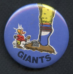 1972 Lisle NFL Character Buttons New York Giants EX-MT 333087