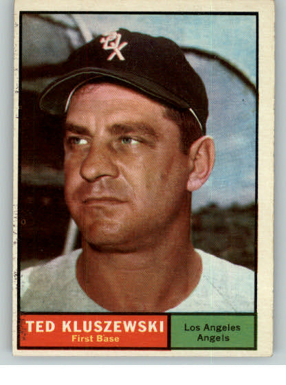 1961 Topps Baseball #065 Ted Kluszewski Angels EX 333755