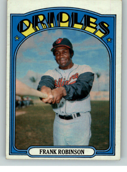 1972 Topps Baseball #100 Frank Robinson Orioles EX-MT 334687