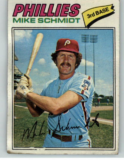 1977 Topps Baseball #140 Mike Schmidt Phillies VG-EX 334869