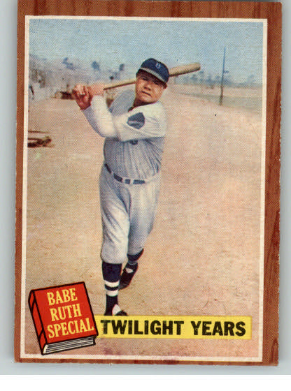 1962 Topps Baseball #141 Babe Ruth Yankees NR-MT 335209