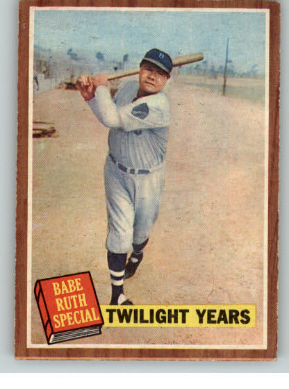 1962 Topps Baseball #141 Babe Ruth Yankees EX-MT 335951