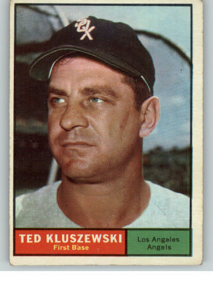 1961 Topps Baseball #065 Ted Kluszewski Angels EX 337647
