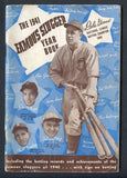 1941 Louisville Slugger Famous Sluggers Yearbook DiMaggio VG-EX 338066