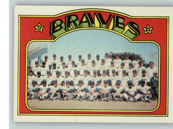 1972 Topps Baseball #021 Atlanta Braves Team NR-MT 340058