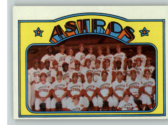1972 Topps Baseball #282 Houston Astros Team NR-MT 340070